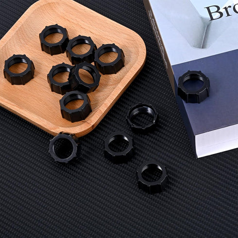 Teaaha 17mm 12PCS Car Phone Mount Replacement Parts, Tightening Nut for Replacement Car Mount Screw On, Mobile Ball