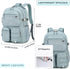 Backpack 15.6 inch Daypack Lohol Water Resistant with Mulitiple Pockets for School Travel Outdoor College, Laptop