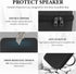 Geekria Shield Speaker Case for Bose Soundlink Max, Hard Shell Portable Cover with Cable Storage (Dark Grey)
