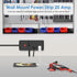 JUNNUJ Heavy Duty 20 Amp Power Strip with 6 Outlets, 12 Gauge Surge Protector, 3000J, 6 FT Extension Cord for Garage