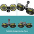 360 3 Wowok Car Fan for Rear Seat Passenger Dual Head USB Car Seat Fan for Backseat Kids, Rotatable Speeds Air