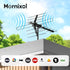 Mornixol 70-Mile 4K, 1080P, Outdoor TV Antenna, Range Digital TV Antenna, Easy No-Tools Installation