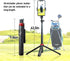 EUG-PRODUCTS 62" Phone Tripod & Selfie Stick for Golf Training, Extendable Cell Phone Tripod Stand with Wireless Remote