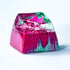 GIKZO R1 1U Pink Butterfly Artisan Keycap Enchanted Forest SA Profile Custom Keycaps ESC Handmade Gaming Resin Key Cap