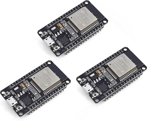 ESP32S ESP32 ESP-WROOM-32 Development Board, 2.4GHz Dual-Core WiFi + Bluetooth Microcontroller for Arduino (ESP32 30P,