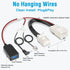 Radar Detector Power Cord Adapter - Compatible with Kia, Hyundai, Connect to Rearview Mirror