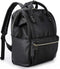 Kah&Kee Leather Laptop Backpack for Women, 15.6-16 Inch Professional Work Bag, Water-Resistant