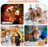 Kids Instant Print Camera for Girls Boys Age 3-12, 12MP 1080P Digital Cameras, Christmas Birthday Gifts