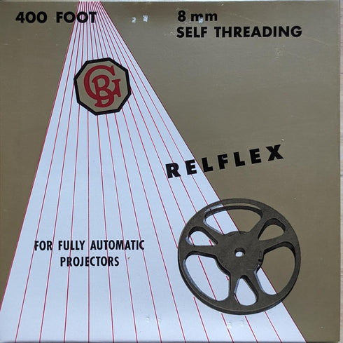 Generic 8MM Film Reel, 7 inch, 400 Feet, Self Threading for Fully Auto