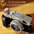 SmallRig Hot Shoe Cover for FUJIFILM X100VI, X100V, X-T4, X-T3, X-E4, X-T50, X-T30, Silver