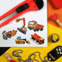 100 Pcs Construction-Themed Stickers - Perfect for Birthday Parties and Gifts