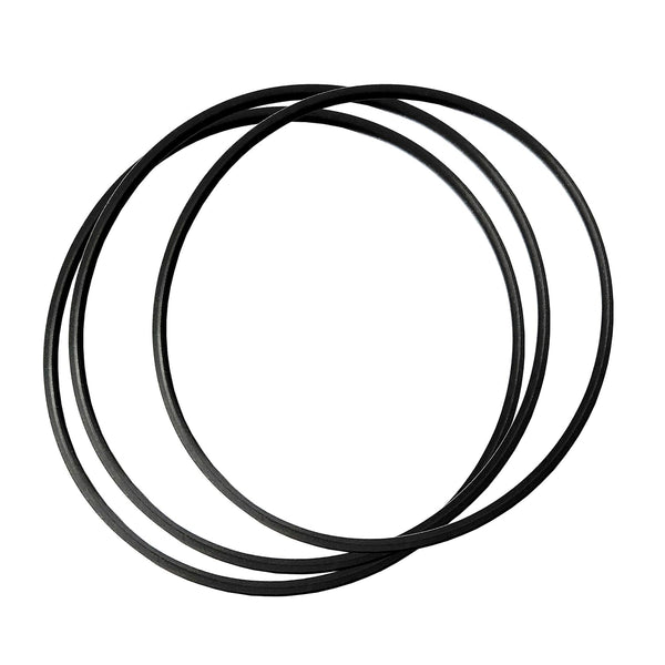 CX300 2 Drive Belt & 1 Door Belt Replacement for CDP-CX300, CDP-CX350, CDP-CX355, CDP-CX691, 3/Pack