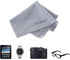 Wisdompro 12-Pack Microfiber Cleaning Cloth, 6 x 6 Inches for Camera, Glass, Cell Phone, and More