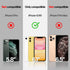 Power Theory Privacy Screen Protector for iPhone 11, iPhone XR, Tempered Glass Anti Spy Protection (2 Pack)