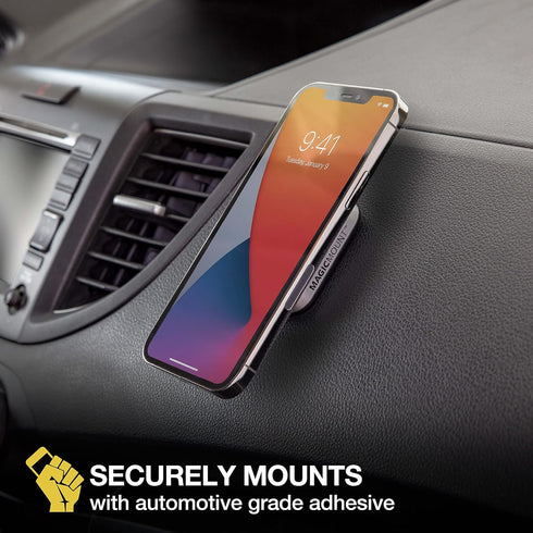 Scosche MP2FM-XCES0 MagicMount Pro2 Universal Flush Magnetic Cell Phone Car Mount Kit