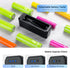JJC AAA Battery Hard Case with Detachable Tester, 44 Slots Water-Resistant Storage Organizer for Household Batteries