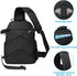 MOSISO Camera Sling Bag, DSLR/SLR/Mirrorless Case, Crossbody Sling Backpack for Photographers, Black