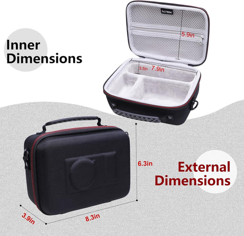 Hard Camera Case for 4K Digital Camera by LTGEM, Fits 4K Accessory Kit, Travel Protective Carrying Bag