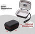LTGEM Camera Case for Kodak PIXPRO Friendly Zoom FZ41/FZ43/FZ45/FZ53/FZ55 Digital Camera - Storage Travel Protective Bag
