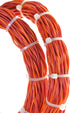Fixson Multi-Purpose Nylon Zip Cable Ties - 100 Piece, 8-Inch Natural Color Tie-Wraps (45-LB Strength)