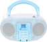 SingingWood GC01 Macarons Series Portable CD Player Boombox with AM FM Stereo Radio, Kids CD Player