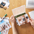 Lifewit Photo Storage Box 5x7, Clear Photo Boxes for Cards, Pictures, Stamps, with Label Sticker