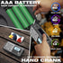 SIYEGK 5000mAh Emergency Weather Radio with Solar Hand Crank, Men Dad Husband Cool Gadgets, NOAA AM FM Portable Battery