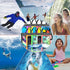 10 Pack Multicolor Universal Waterproof Phone Pouch, Large Phone Waterproof Case Dry Bag (IP68 Protection Level) for