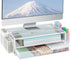 AUPSEN Computer Monitor Stands Riser2-Tier Desk Organizers and Accessories, Office Desk Accessories