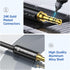 3.5mm (3.3ft/1m,Hi-Fi Syncwire Nylon Braided Aux Cable Sound), Audio Auxiliary Input Adapter Male to Male Cord