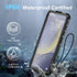 Samsung Galaxy S24 Case Waterproof, IP68 Underwater, 12FT Military Shockproof with Built-in Screen & Lens Protector,
