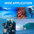 Waterproof Floating Hand Grip Stick for Snorkeling, Underwater Diving Selfie Pole Compatible with Action Cameras