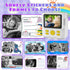 Instant Print Camera, Kids 1080P HD Digital Camera with 32G SD Card, 3 Rolls Photo Paper & 6 Color Pencils, Age 6-12