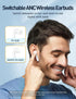 Gsoemon Active Noise Cancelling Wireless Earbuds, Bluetooth 5.3 Headphones with Enhanced Bass and 4 Mic ENC