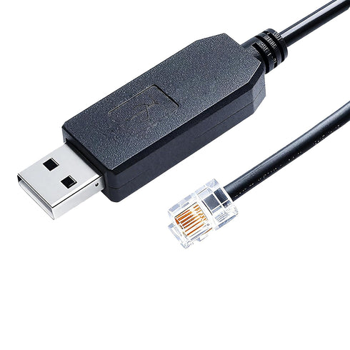 USB RS232 Serial to RJ9 4P4C Update Firmware Cable for Celestron Nextstar