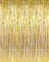 GOER 6.4 ft x 9.8 ft Metallic Tinsel Foil Fringe Curtains, 2 Pack Party Streamer Backdrop for Birthday and New Year