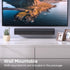 Sound Bar for Smart TV, Compact Design Soundbar TV Speakers with Customized Bass Reflector, Easy Set up Home Audio