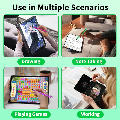 YITIAOXIAOYU 20 Pack Screens,10 Stylus Pen,Stylus Pen for Touchscreen High Precision and Sensitivity for Everyday