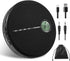 Gelielim Portable CD Player Bluetooth, Personal Discman CD Player for Car & Home,Small