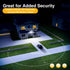 4 Packs-Outdoor 12V PIR DC Automatic Infrared PIR Motion Sensor Switch for LED Flood Light with Adjustable Sensitivity