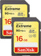 Extreme SDHC 16GB Class 10 Memory Card - 2-Pack