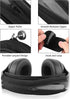 Geekria Medium Cooling-Gel Hook and Loop Headband Cover + Headband Pad Set Protector No Tool Needed Compatible with Razer, JBL, Plantronics, Sennheiser, Logitech, Hyperx, Corsair Headphones