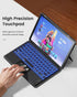 INFILAND Keyboard Case for Samsung Galaxy Tab A9+/A9 Plus, Slim Portable Detachable Case with Backlight (Black)