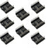Yuuhseel 8PCS MP3 16P Mini Player Module Audio Voice Music Module Support TF Card Compatible with DFPlayer Code
