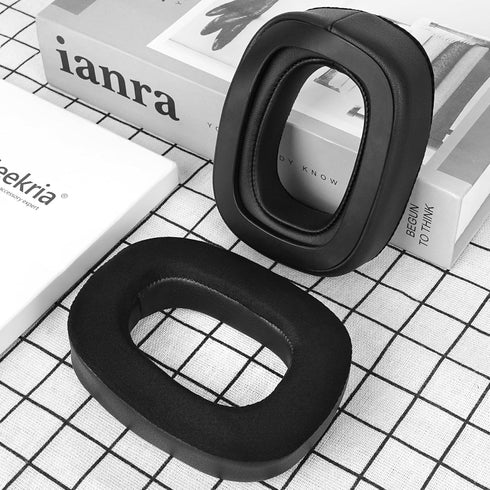 Geekria Sport Cooling-Gel Replacement Ear Pads for Logitech G Astro A30 Headphones, Earpads, Ear Cups Cover Repair