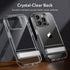 ESR Boost Series iPhone 15 Pro Case: Slim Clear Back, Metal Kickstand, 3 Stand Modes, Military-Grade Protection,