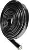 STEBER 2" ID Heat Shielded Fire Thermo Armor Fire Sleeve Silicone Coated Fiberglass