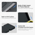 Hard Drive Case for 3.5 inch External HDD, Portable Water-Resistant and Shockproof Storage Bag with Stackable Design