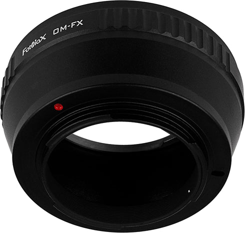 Fotodiox Lens Mount Adapter for Olympus Zuiko (OM) 35mm SLR Lens on Fuji X-Mount Cameras