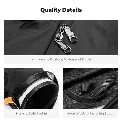 K&F CONCEPT Camera Rain Cover, Waterproof Camera Cover for Nikon Canon Sony DSLR/Mirrorless Cameras & Lenses